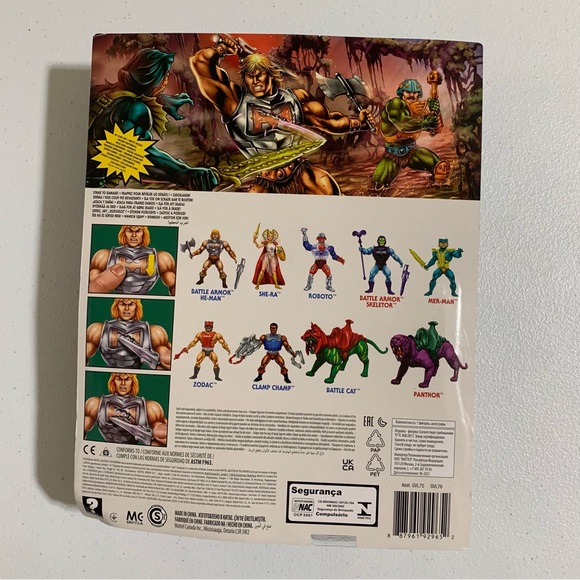 Masters of the Universe Origins: Battle Armor He-Man Deluxe Action Figure-NWT - Picture 8 of 14